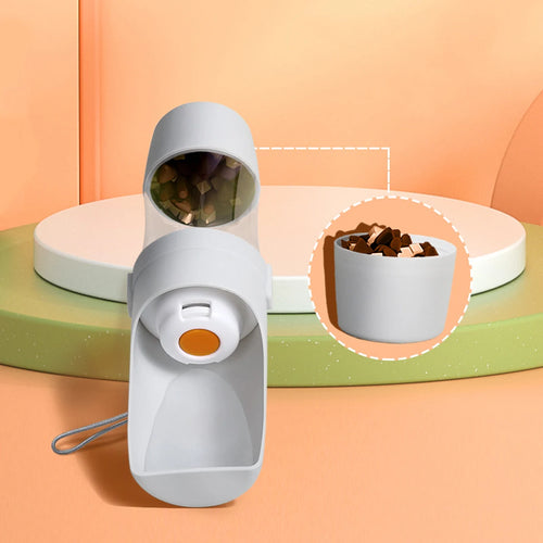 HydraGo™ | 2-in-1 Portable Water & Food Bottle for Pets